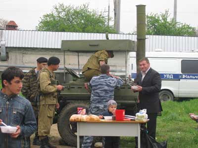 Лицей 1: 7 класс в гостях в ОМОН