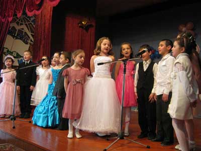 Лицей 1: концерт, посвящённый 8 марта.