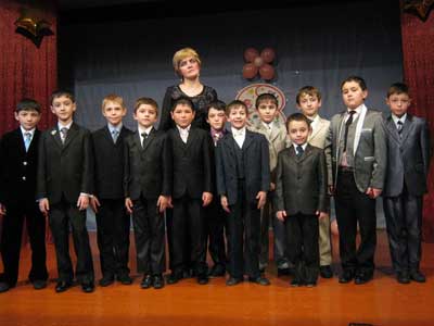 Лицей 1: концерт, посвящённый 8 марта.