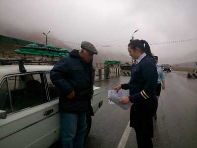 Лицей 1: рейд совместно с  ГИБДД