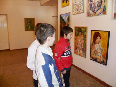 Лицей 1: экскурсия в картинную галерею