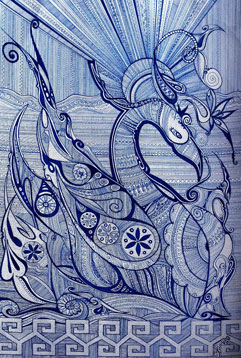 Лицей 1: работа художника А. Тишиной