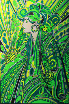 Лицей 1: работа художника А. Тишиной