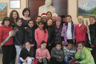 Лицей 1: на выставке художника А. Тишиной