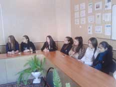 Лицей 1: встреча старшеклассников с выпускницей 2013 года Боташевой Саидой.