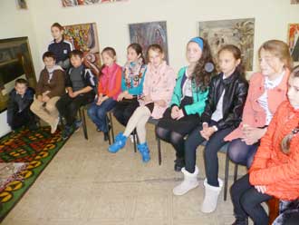 поход в художественную галерею Д. Хаджиева