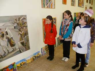 поход в художественную галерею Д. Хаджиева