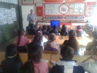 Лицей 1: учащиеся 5-го класса в музее «Военными тропами Приэльбрусья»