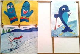 Лицей 1: рисуем Сочи–2014