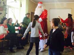 Участники ДТОТК «Театрал» Лицея №1. Новый год