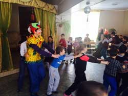 Участники ДТОТК «Театрал» Лицея №1. Новый год