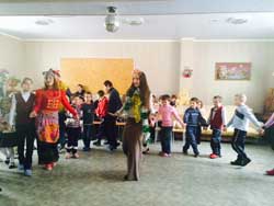 Участники ДТОТК «Театрал» Лицея №1. Новый год