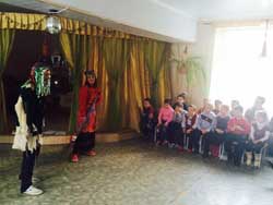 Участники ДТОТК «Театрал» Лицея №1. Новый год