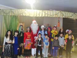 Участники ДТОТК «Театрал» Лицея №1. Новый год