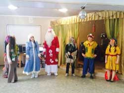 Участники ДТОТК «Театрал» Лицея №1. Новый год