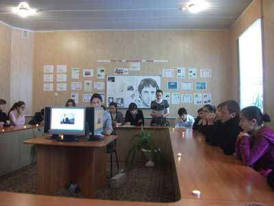 Лицей 1: урок литературы, посвященный памяти Владимира Высоцкого.