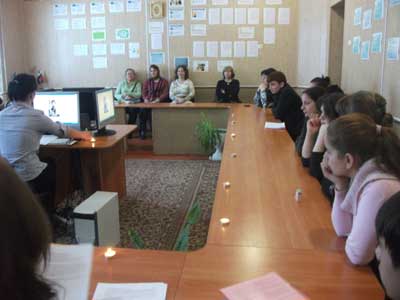 Лицей 1: урок литературы, посвященный памяти Владимира Высоцкого.