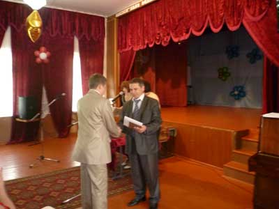 Лицей 1: Вручение аттестатов