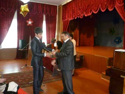 Лицей 1: Вручение аттестатов