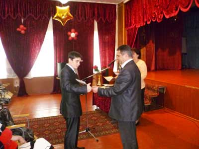 Лицей 1: Вручение аттестатов