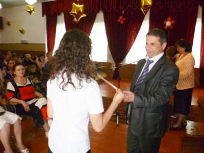 Лицей 1: Вручение аттестатов