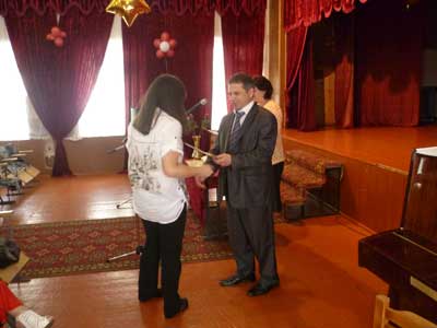 Лицей 1: Вручение аттестатов