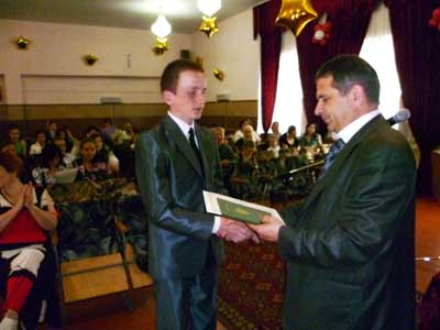 Лицей 1: Вручение аттестатов