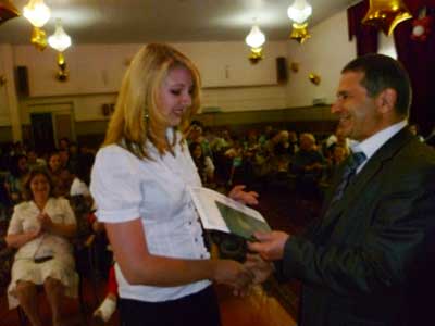 Лицей 1: Вручение аттестатов