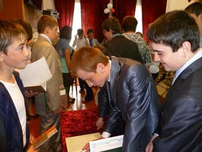 Лицей 1: Вручение аттестатов