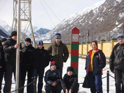 Лицей 1: Восьмые классы посетили пограничную заставу