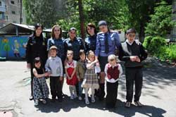 Лицей 1 - ФИП: визит волонтёров