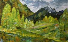 Александра Тишина. Ранняя осень в Приэльбрусье