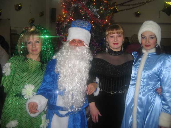 новогодний  праздник в МОУ «Лицей N1» г. Тырныауза